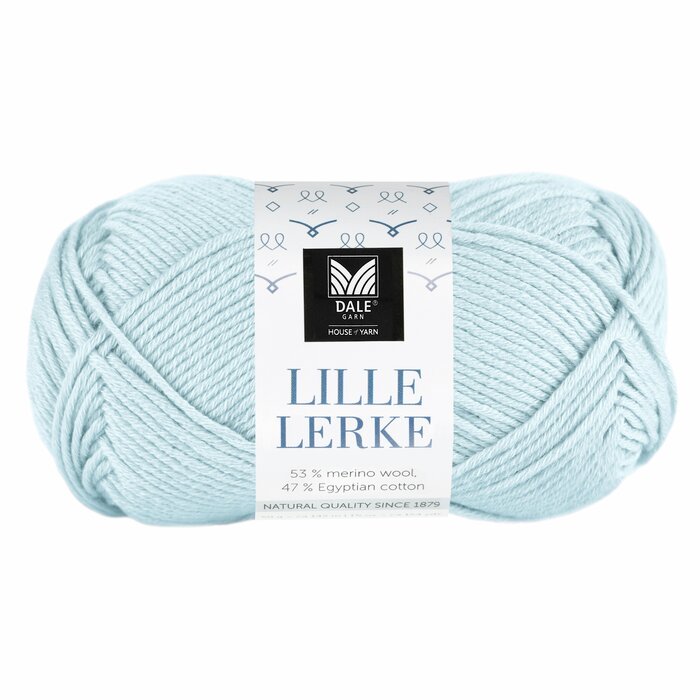 8179 Lys blå -- dale lille lerke garn
