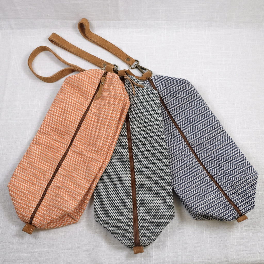 Woven Prosjektbag – håndvevd – detaljbilde