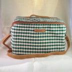 Woven Smartboks stor – Grønn & hvit hundetann