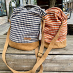 Woven Strikkebag/skulderveske – detaljbilde